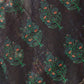 Rajwada Brown Linen Cotton Printed Saree For Women