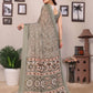 Rajwada Green Georgette Printed Saree For Women