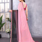Rajwada Multicolor Georgette Plain Saree For Women