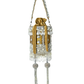 Rajwada Golden Suede Embellished Potli For Women