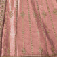 Rajwada Pink Art Silk Embroidered Semi-Stitched lehenga For Women
