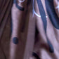 Rajwada Mauve Satin Printed Saree With Unstitched Blouse For Women