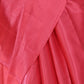 Magenta Georgette Solid Saree