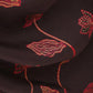 Rajwada Brown Satin Printed Saree With Unstitched Blouse For Women