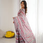 Rajwada Multicolor Georgette Printed Saree For Women