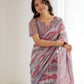 Rajwada Multicolor Georgette Printed Saree For Women