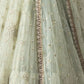Rajwada Light Green Net Embroidered Semi-Stitched lehenga For Women