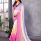 Rajwada Multicolor Georgette Embellished Saree For Women