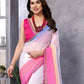 Rajwada Multicolor Georgette Embellished Saree For Women
