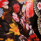 Rajwada Black Georgette Embroidered Printed Saree For Women