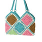 Rajwada Multi Color Cotton Blend Embellished Hand Bag For Women