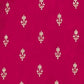 Rajwada Pink Georgette Embellished Semi Stitched Kurta Set For Women