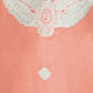Rajwada Peach Organza Embroidered Semi-Stitched Kurta Set For Women