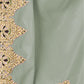 Rajwada Green Crepe Embroidered Elegant Saree For Women