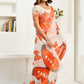 Rajwada White And Orange Cotton Linen Zari Work Saree For Women