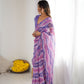 Rajwada Multicolor Georgette Printed Saree For Women