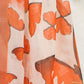 Rajwada White And Orange Cotton Linen Zari Work Saree For Women