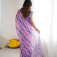 Rajwada Multicolor Georgette Printed Saree For Women