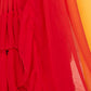 Rajwada Multicolor Georgette Embellished And Ruffle Saree For Women
