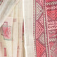 Rajwada White And Dark Mauve Cotton Linen Zari Work Saree For Women