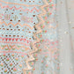 Rajwada Sky Blue Organza Silk Embroidered Semi-Stitched lehenga For Women