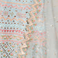 Rajwada Sky Blue Organza Silk Embroidered Semi-Stitched lehenga For Women