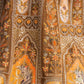 Rajwada Mustard Banarasi Silk Embroidered Semi-Stitched Lehenga For Women