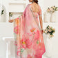Rajwada Light Pink Cotton Linen Zari Work Saree For Women
