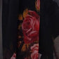 Rajwada Black Georgette Printed Saree For Women