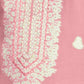 Rajwada Pink Organza Embroidered Semi-Stitched Kurta Set For Women