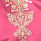 Rajwada Pink Viscose chanderi Embroidered Stitched Kurta Set For Women