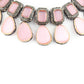 Rajwada Women Pink Choker Jewellery Set