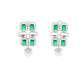 Rajwada White And Green Alloy Jewellery Set For Women