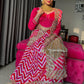 Rajwada Women Designer Pink Semi Stitched Lehenga With Unstitched Blouse