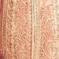 Rajwada Beige Georgette Embroidered Semi-Stitched Kurta Set For Women
