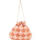 Rajwada Women Handmade Lilac Embellished Potli Bag