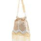 Rajwada Women Gold And Sliver Designer Potli Bag