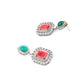Rajwada Women Stylish Multicolored Kundan Necklace Set