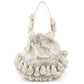 Rajwada Silver Embroidered Bridal Potli Bag For Women