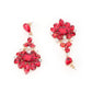 Rajwada Red Faux Stones Dangler Earring For Women