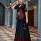 Rajwada Multicolor Viscose Rayon Embroidered Stitched Lehenga Set For Women