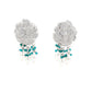 Rajwada Green And White Alloy Jewellery Set For Women