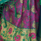 Rajwada Pink Silk Blend Woven Saree With Unstitched Blouse for Women