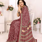 Rajwada Maroon Georgette Printed Saree For Women