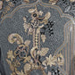 Rajwada Women Grey Embroidered Georgette Semi Stitched Salwar Suit