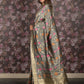 Rajwada Grey Silk Blend Woven Saree with Unstitched Blouse for Women