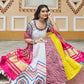 Rajwada Multicolor Cotton Printed Stitched Lehenga With Blouse For Women