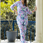 Rajwada Multi Color Muslin Printed Indo Western Co Ord Set For Women