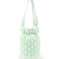 Rajwada Light Green Embroidered Potli Bag For Women