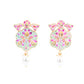 Rajwada Pink And Green Alloy Jewellery Set For Women